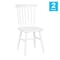 Flash Furniture White Commercial Wooden Spindle Back Chairs, PK 2 ZH-8101WR-WH-2-GG - alternate 8